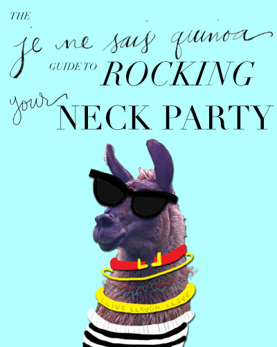 Llama-neck-party
